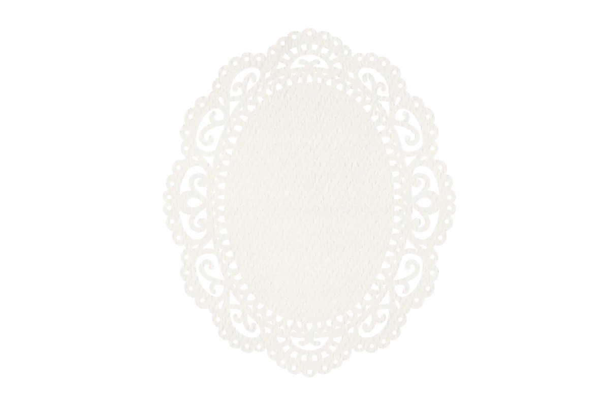 Crest in white