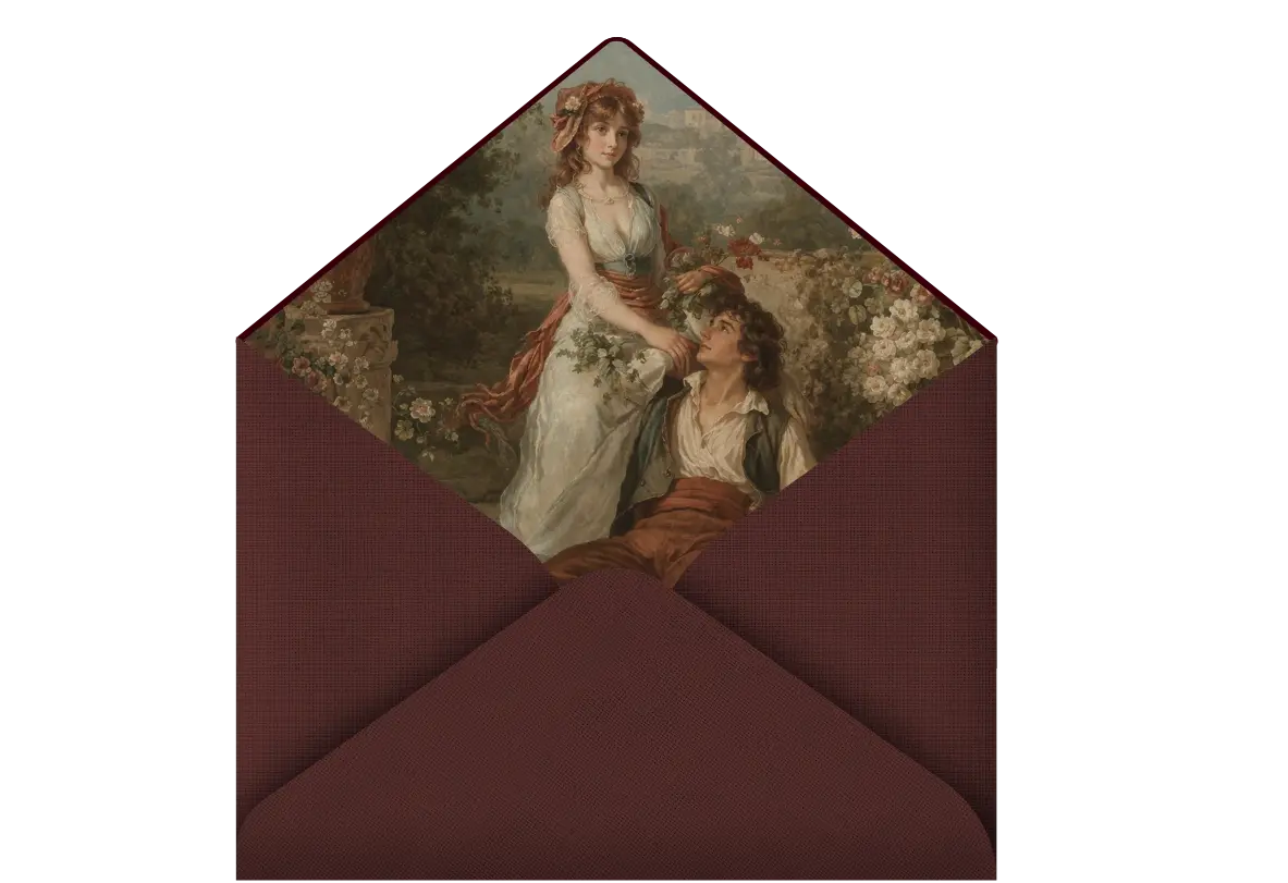An image of a wedding envelope
