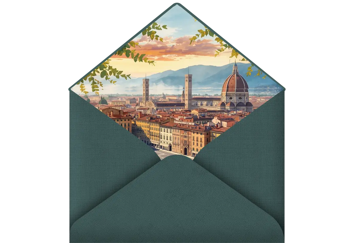 An image of a wedding envelope